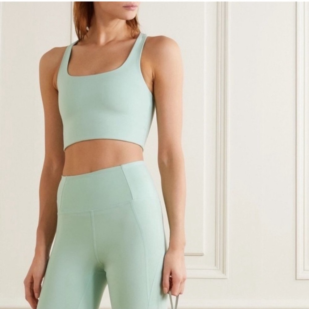 NWT Girlfriend Collective Paloma Racerback Bra in Foam